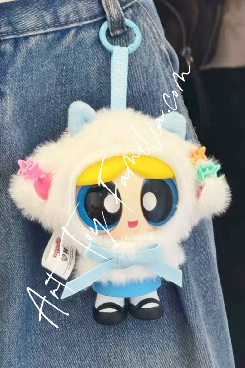 The Powerpuff Girls Animal Cape Series Plush Dolls - 飞天小女警斗篷公仔系列