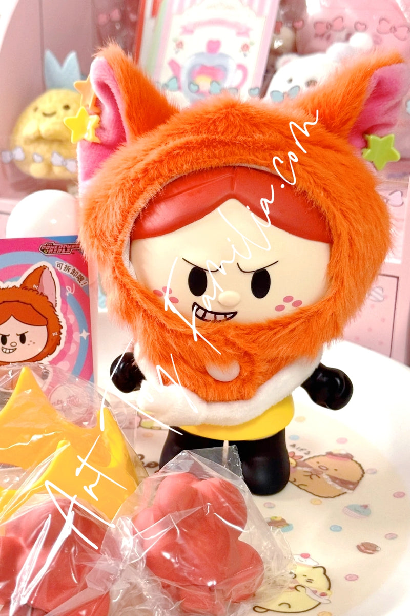 The Powerpuff Girls Animal Cape Series Plush Dolls - 飞天小女警斗篷公仔系列