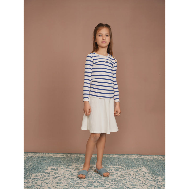 Hadas LS. Rib Striped Tee