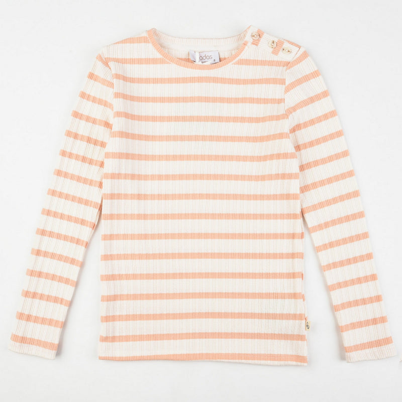 Hadas LS. Rib Striped Tee