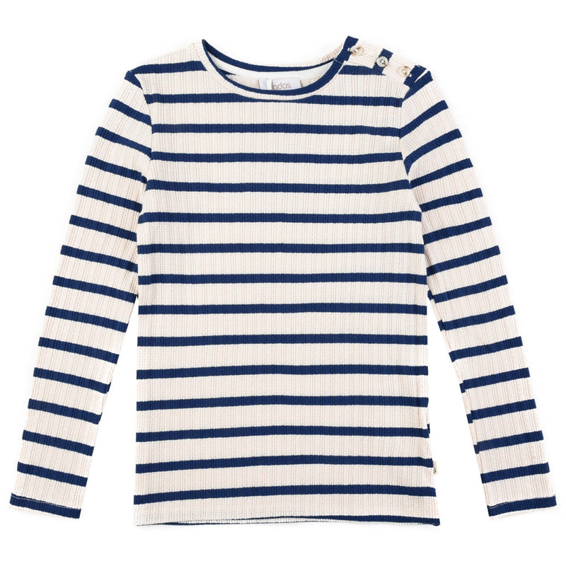 Hadas LS. Rib Striped Tee