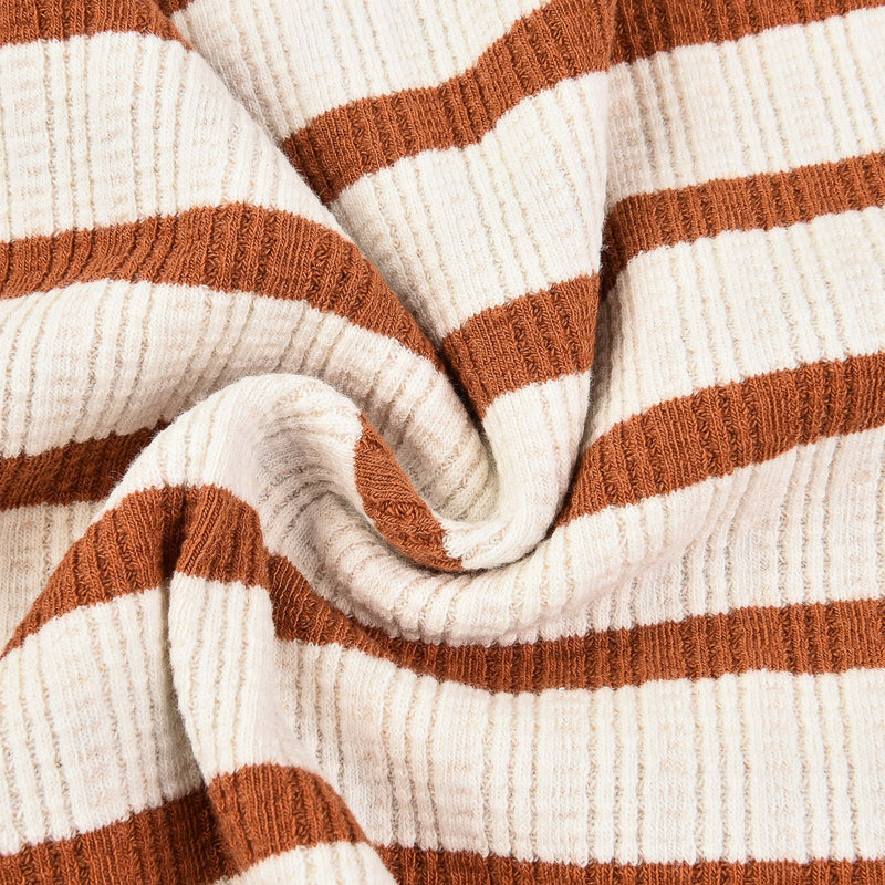 Hadas LS. Rib Striped Tee