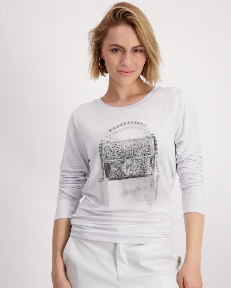Monari Crystal Embellished Tee - 808535