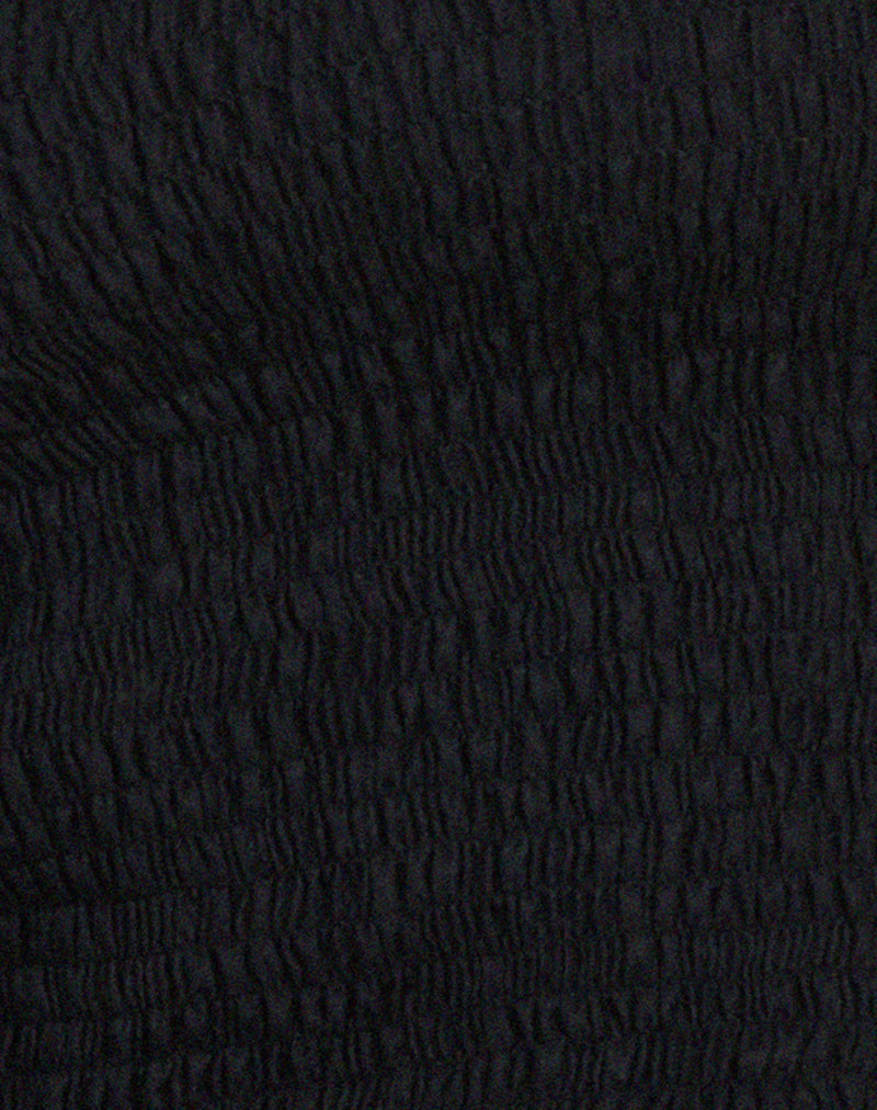 Kiyo Bandeau Top in Black