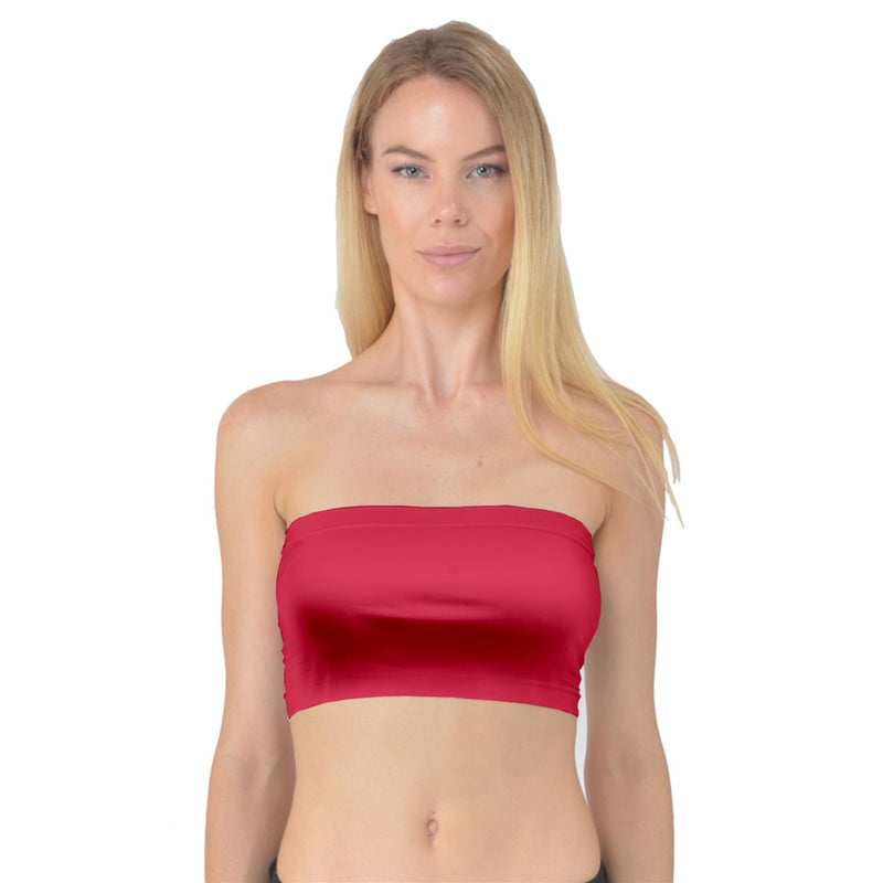 Viva-Magenta Bandeau Top up to 3XL