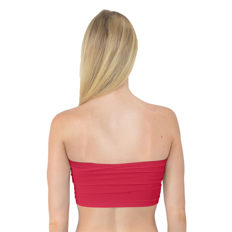 Viva-Magenta Bandeau Top up to 3XL