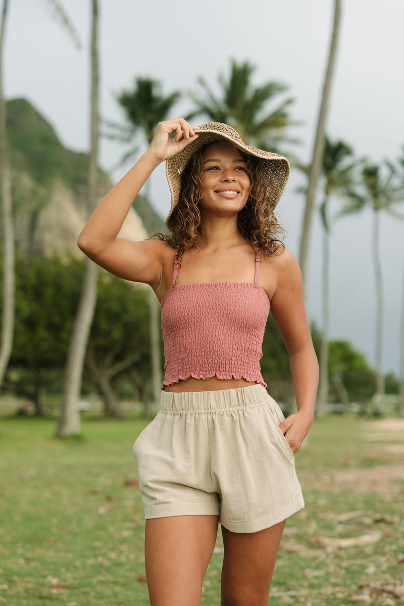 Rumi Bandeau in Rose