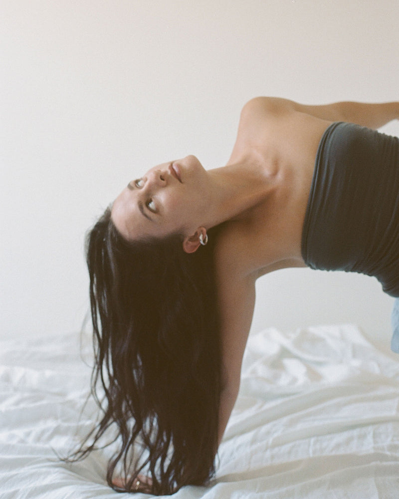 Seamless Bandeau Top Slate