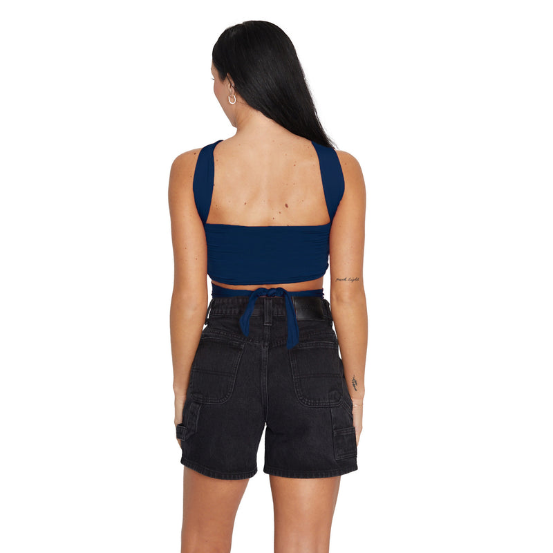 Howard Bison Navy Multi Way Bandeau Top