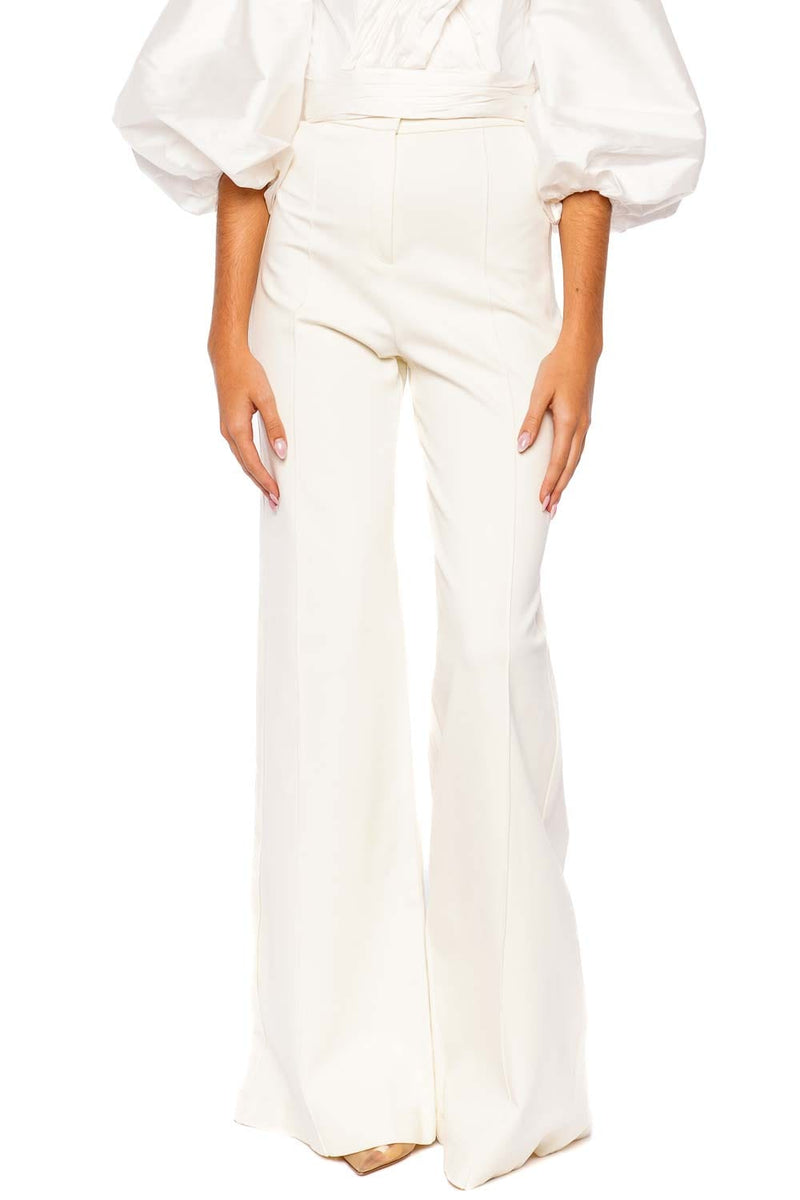 En Poesia Taffeta Off Shoulder Top