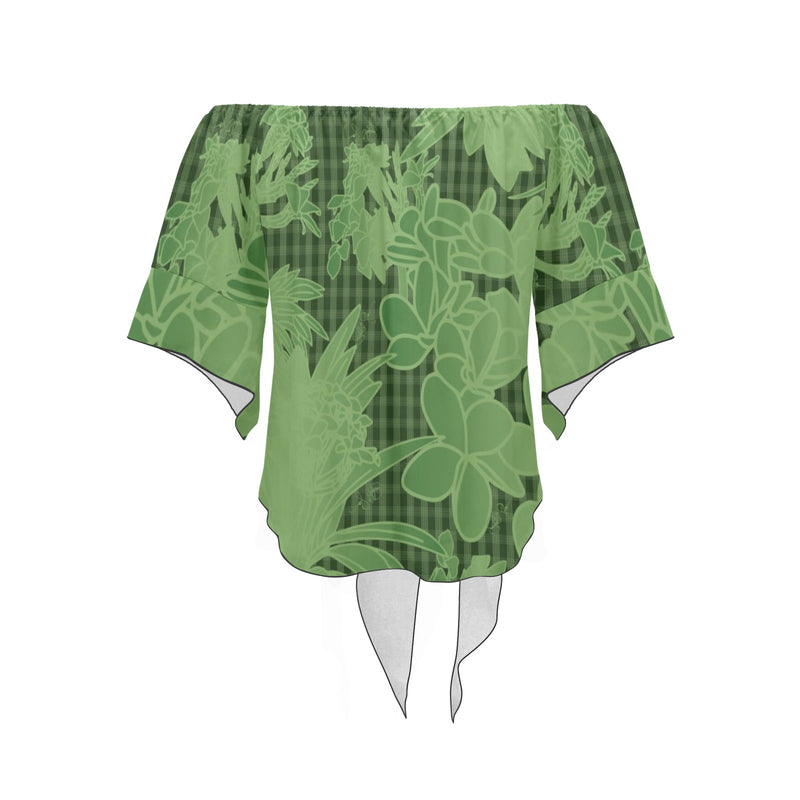 Puamelia Off the Shoulder Top - Matcha