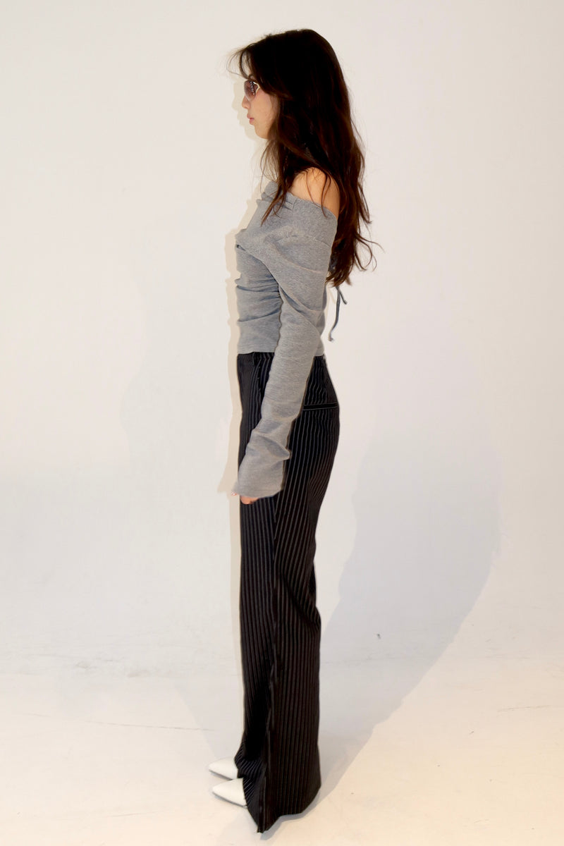 SCG MADE | Nia Off Shoulder Backless Cotton Top