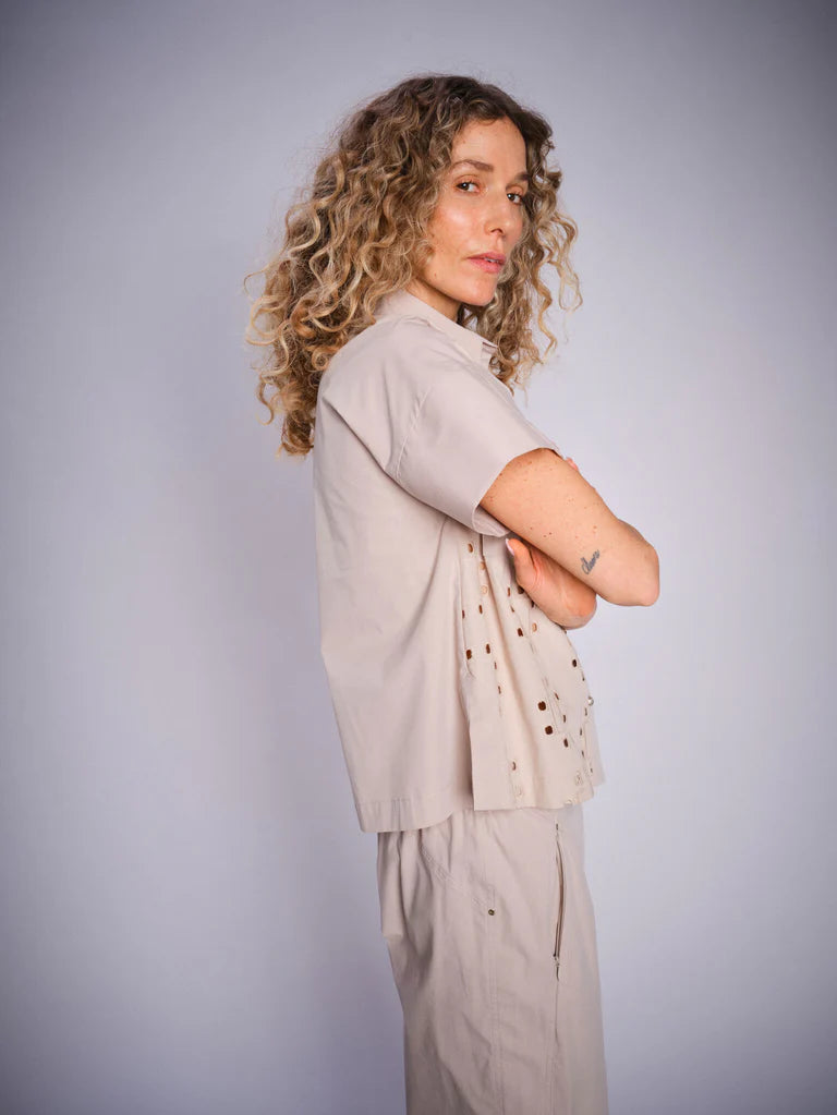 Mos Mosh Tazhi Cut Out Shirt