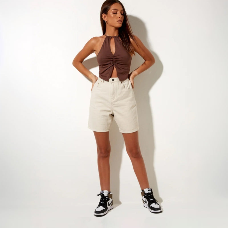 WezelBezel Backless Top - Slim Fit