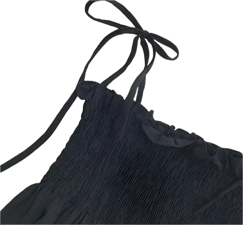Sexy Bow Halter Tank Top - Women’s Backless Summer Crop Top, Casual Bandage Camisole