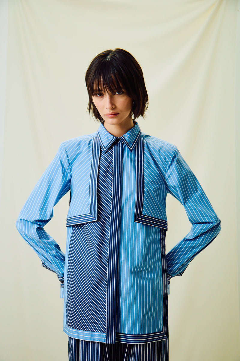 LS Backless Shirt
