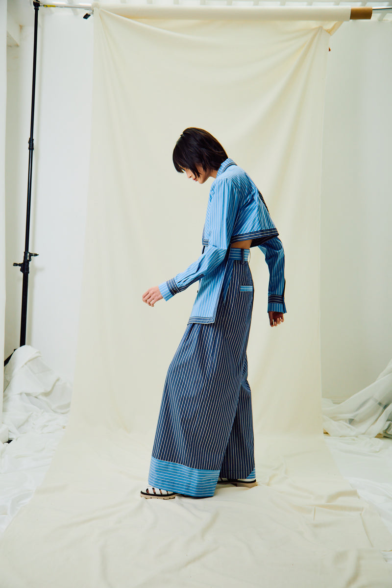 LS Backless Shirt