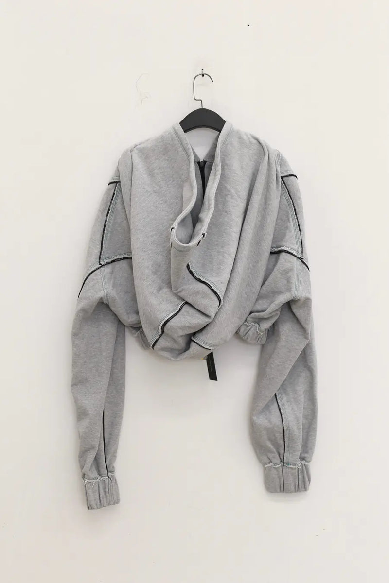 WINDOWSEN Backless Cardigan Sweater SS22J005GR