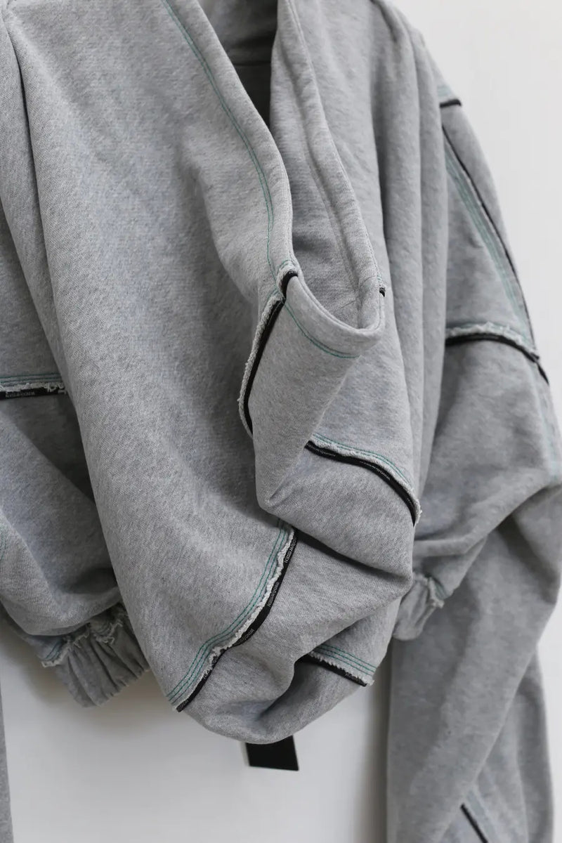 WINDOWSEN Backless Cardigan Sweater SS22J005GR
