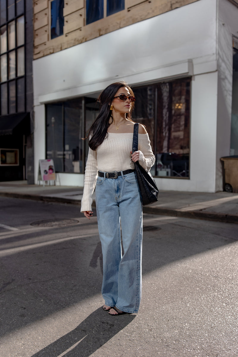 STAPLE MEDIUM WASH DENIM