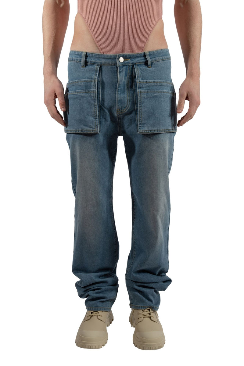 Low Rise Smock Denim
