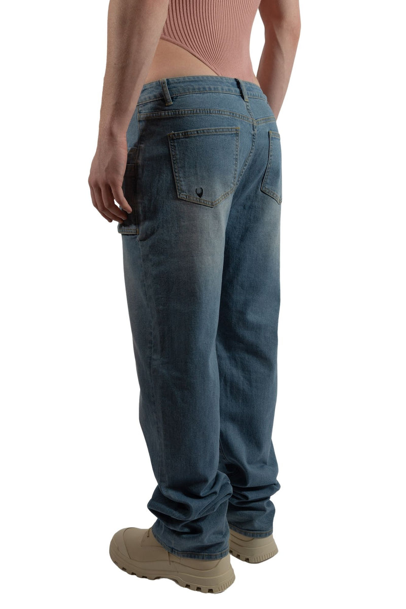 Low Rise Smock Denim