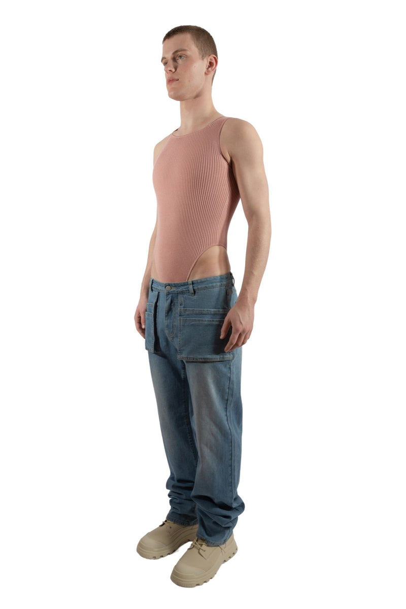 Low Rise Smock Denim