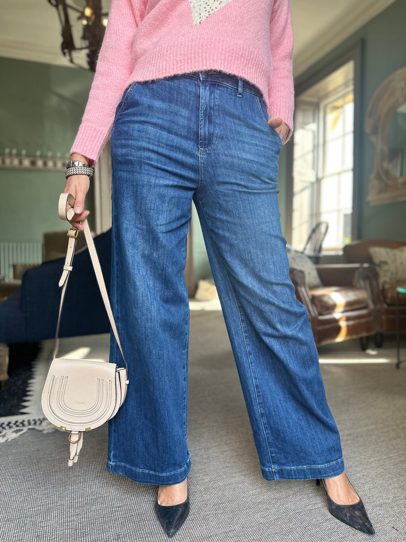 Harper Wide Leg Jean Denim