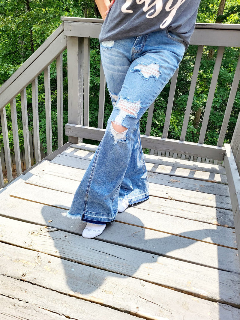 Layla Denim Flare (RTS)