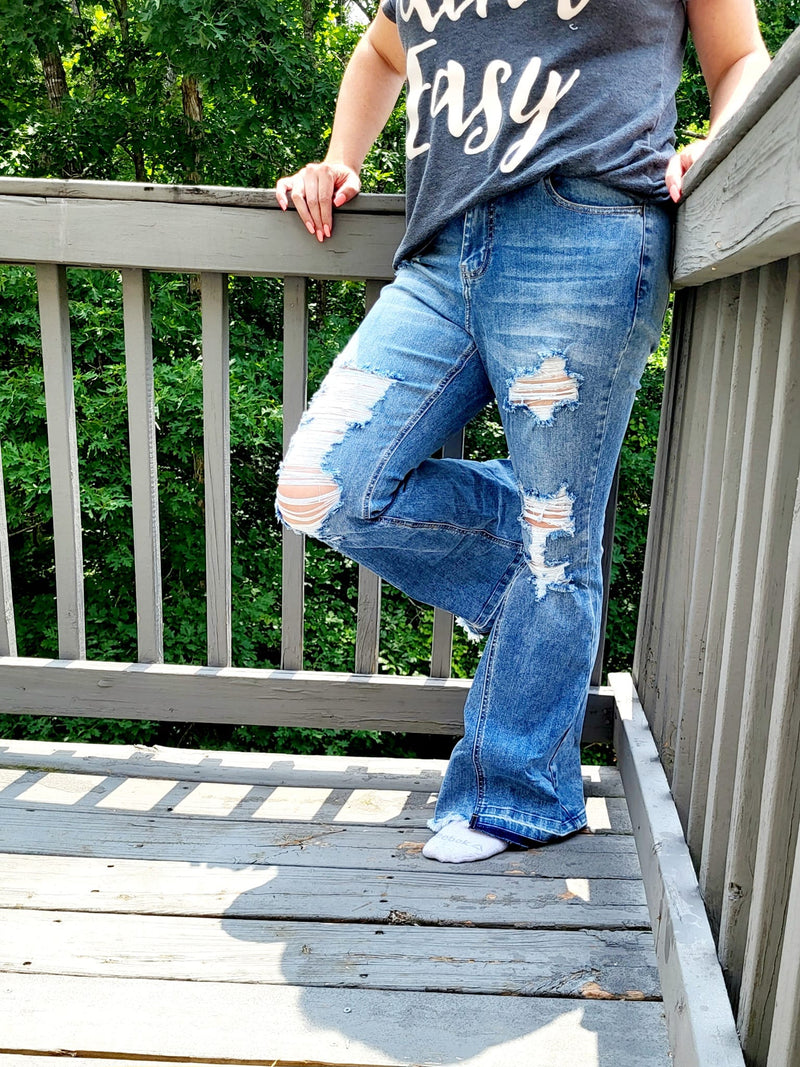 Layla Denim Flare (RTS)