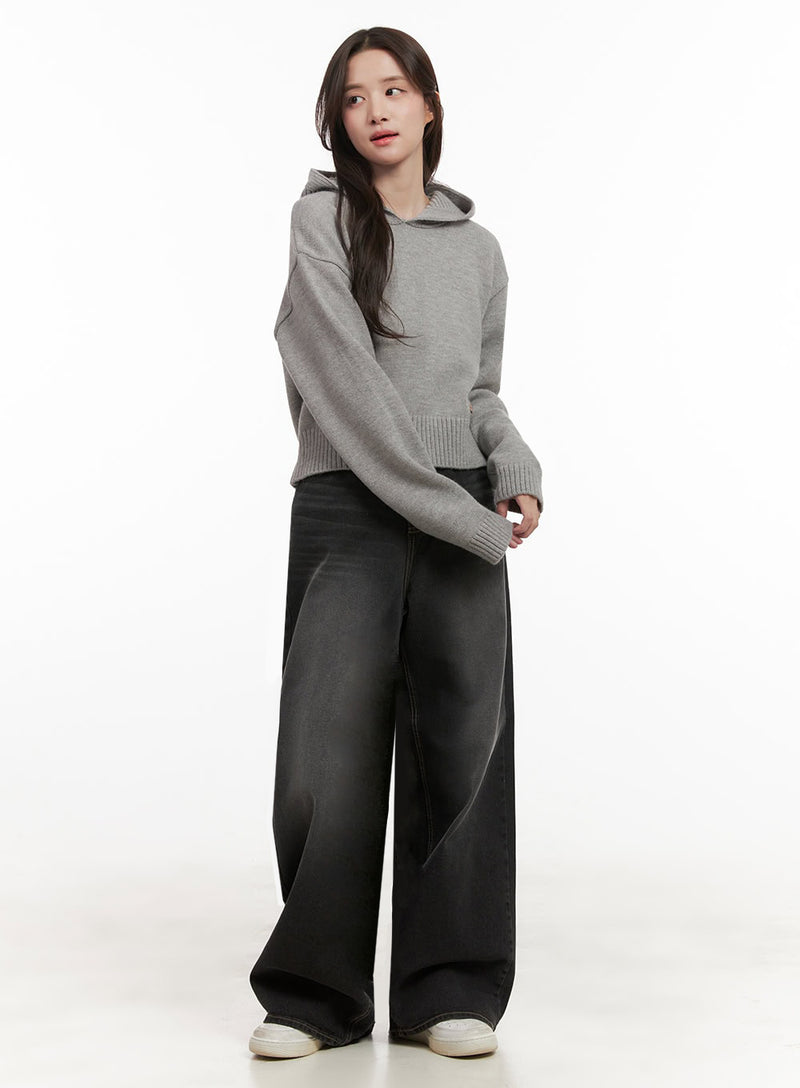 Christina Washed Baggy Jeans IJ510