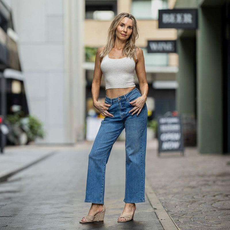 Impact Relaxed Fit Jeans - Indigo Fade