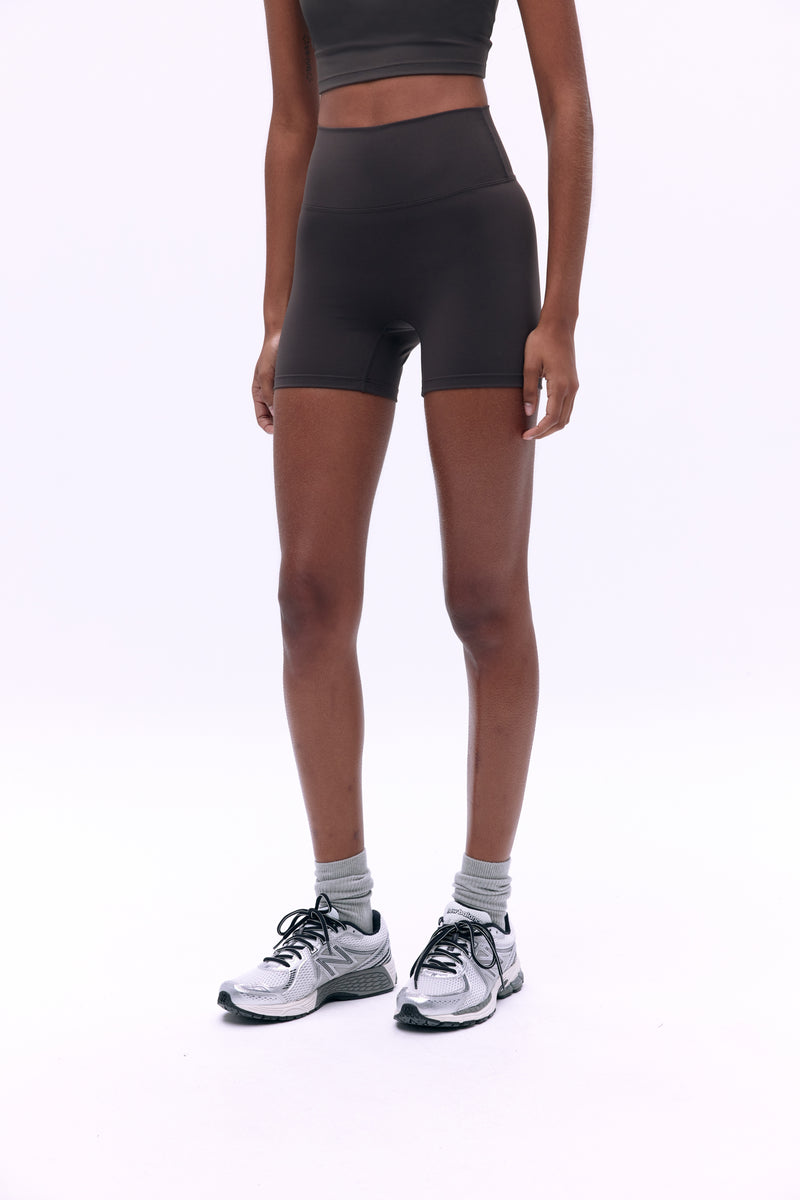 Ultimate Ultra Crop Shorts - Coffee Bean