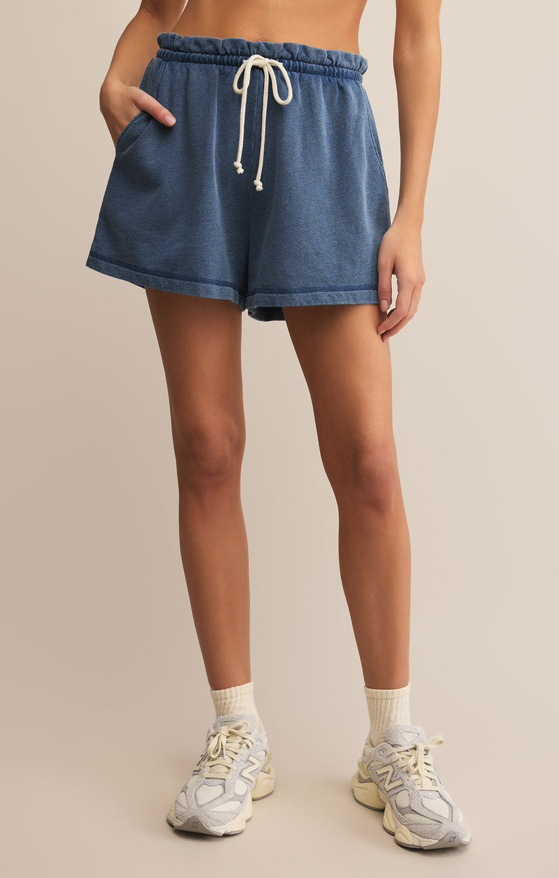 Gael Knit Denim Short