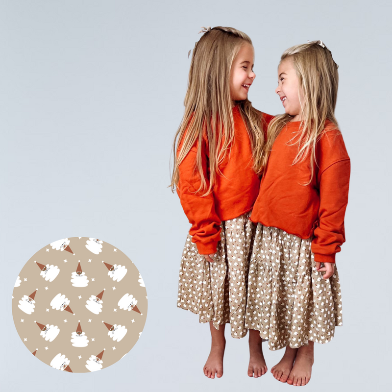 SANTA CLAUS  | midi skirt | girls