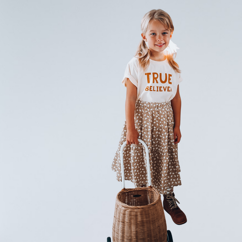 SANTA CLAUS  | midi skirt | girls