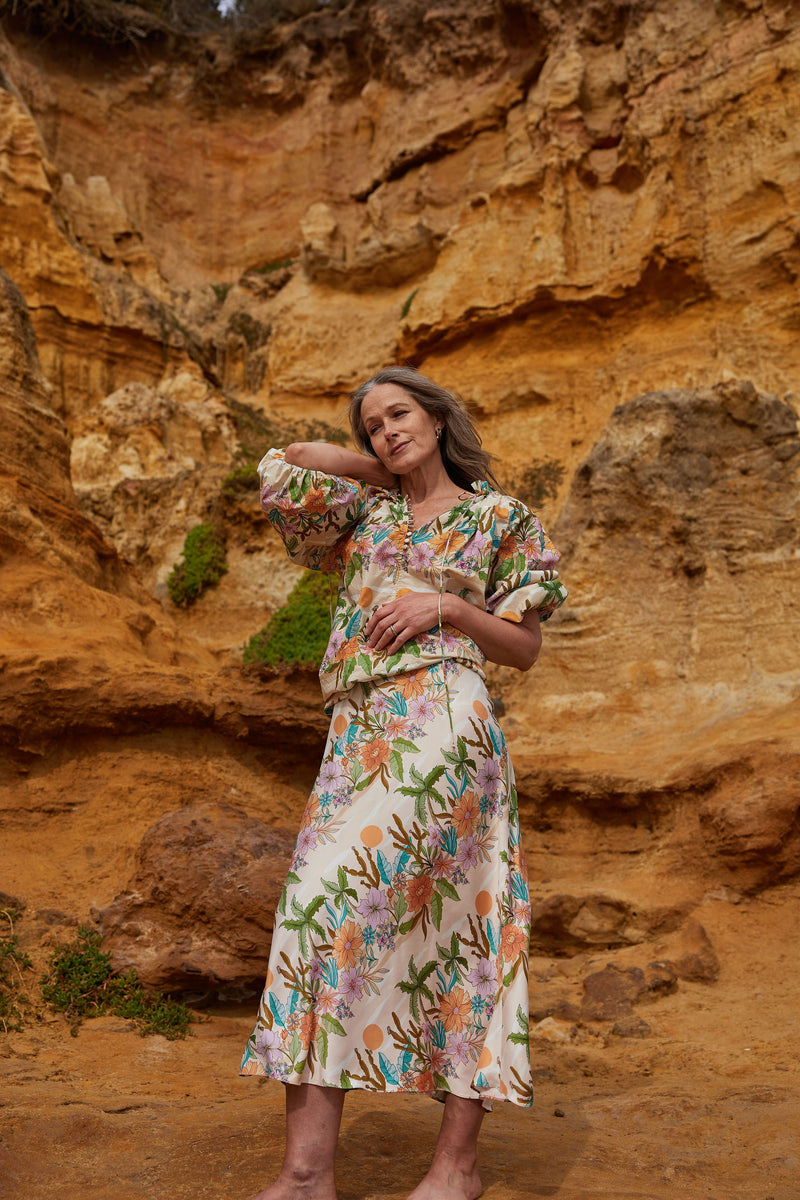 TALLOW SKIRT DESERT FLOWER
