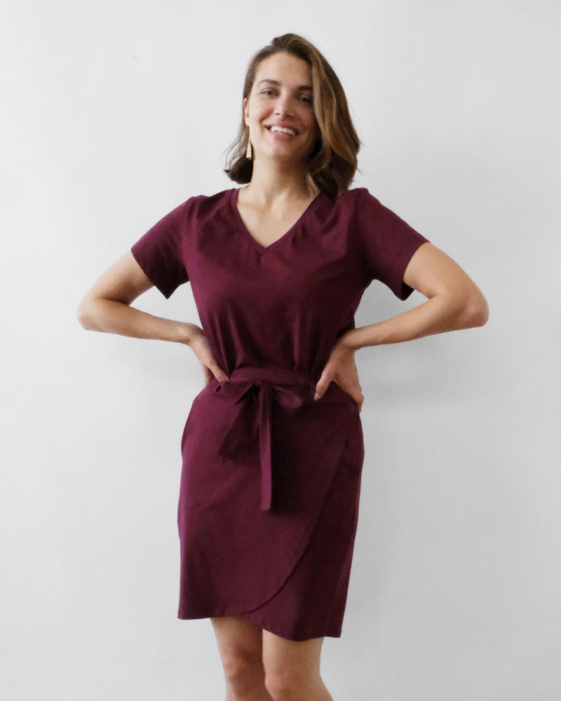 TULIP skirt in Currant