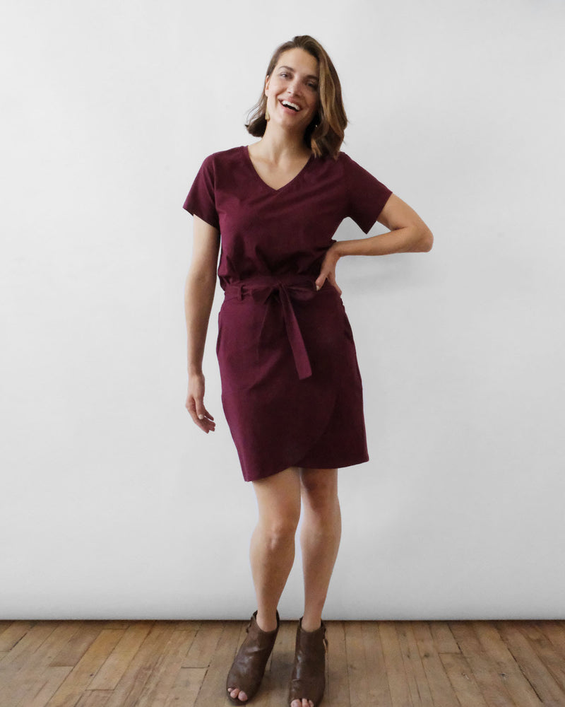 TULIP skirt in Currant