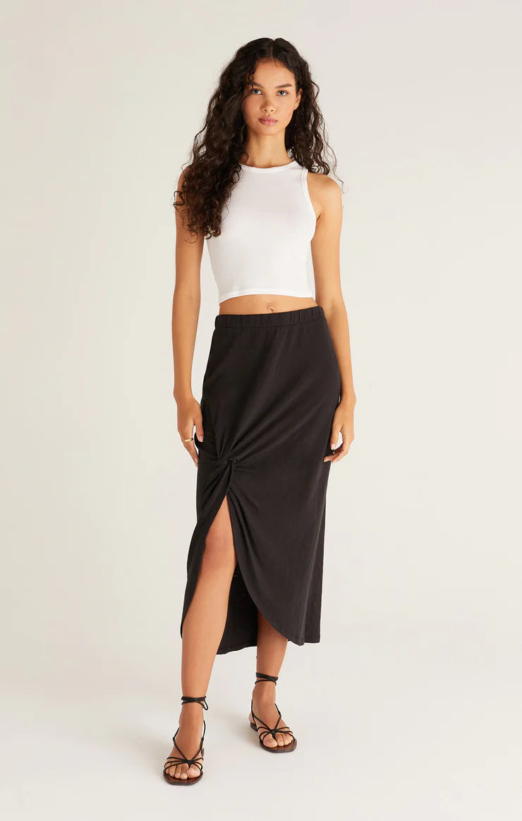 Sabina Triblend Knot Skirt