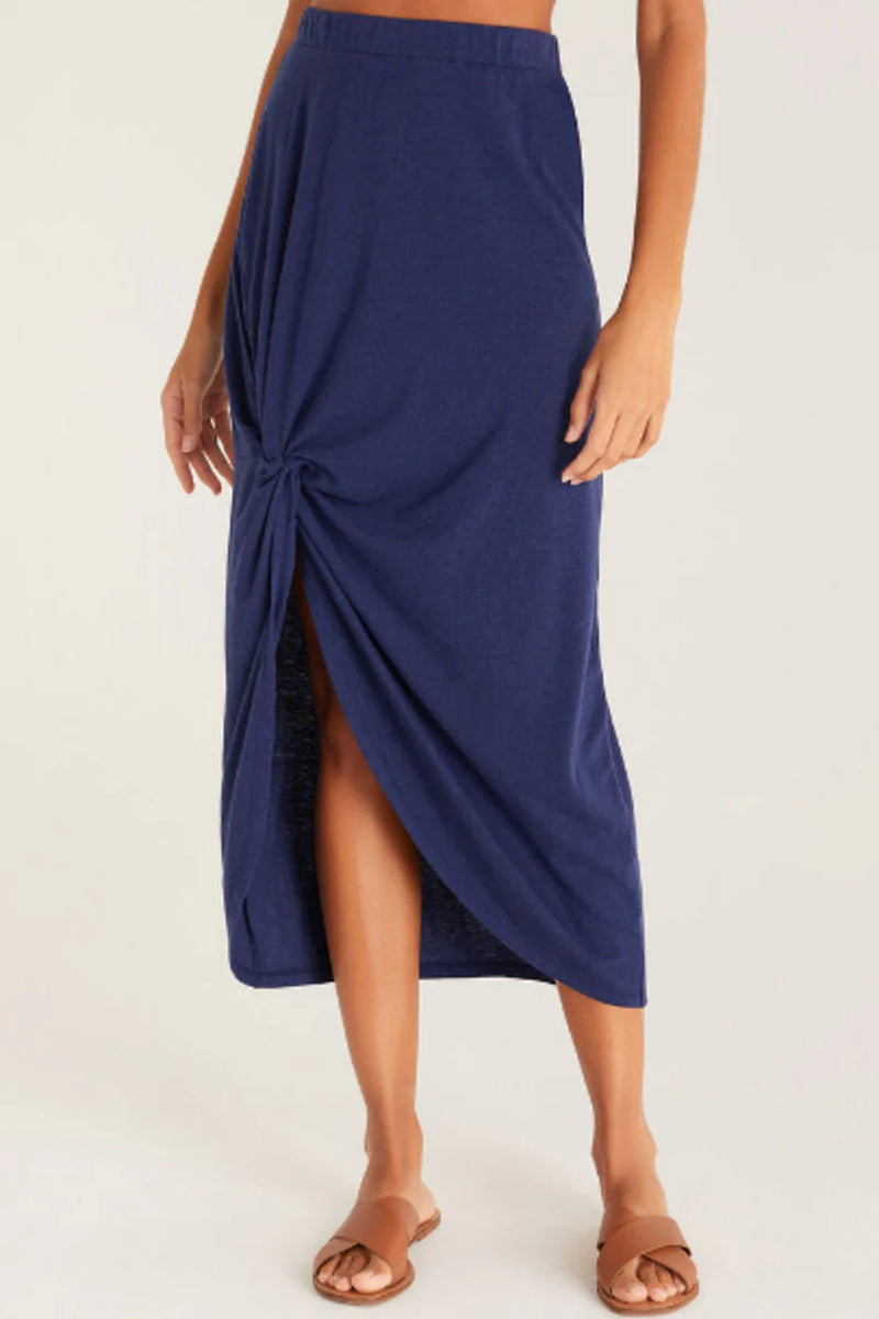 Sabina Triblend Knot Skirt