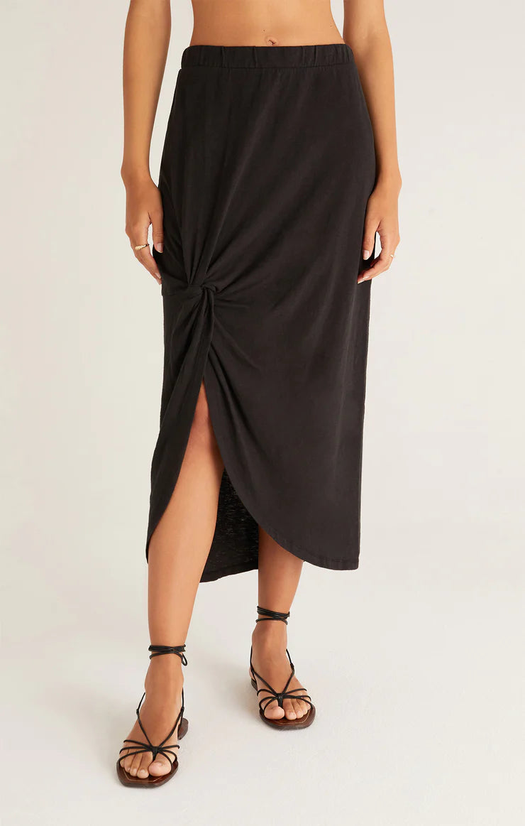 Sabina Triblend Knot Skirt