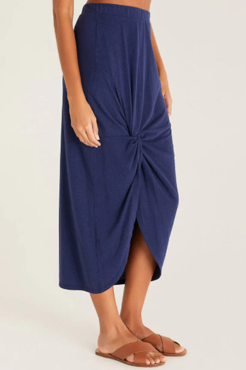 Sabina Triblend Knot Skirt
