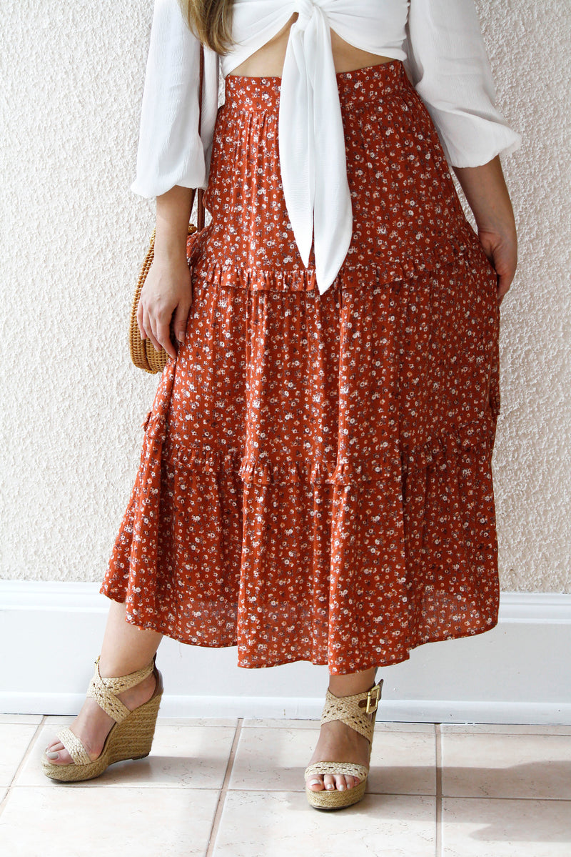 Sedona Slit Skirt