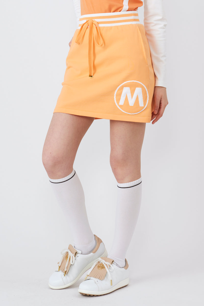 Big logo knit skirt (801J2550)