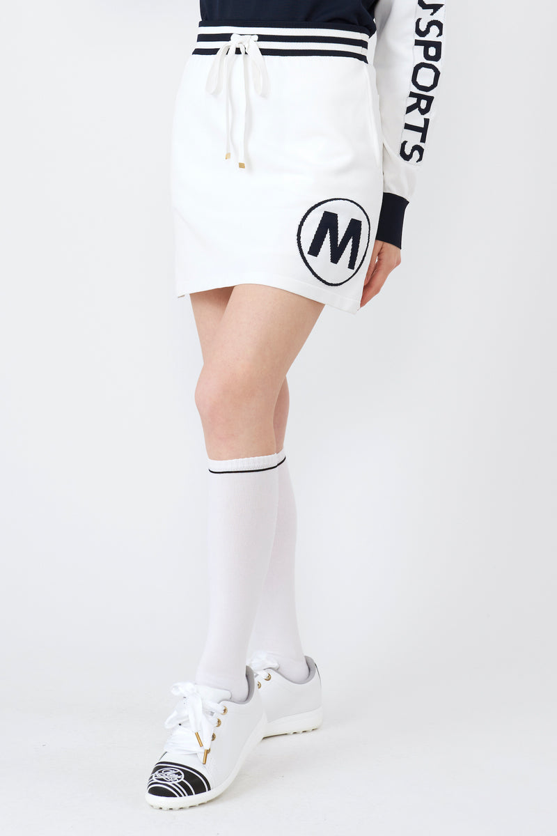 Big logo knit skirt (801J2550)
