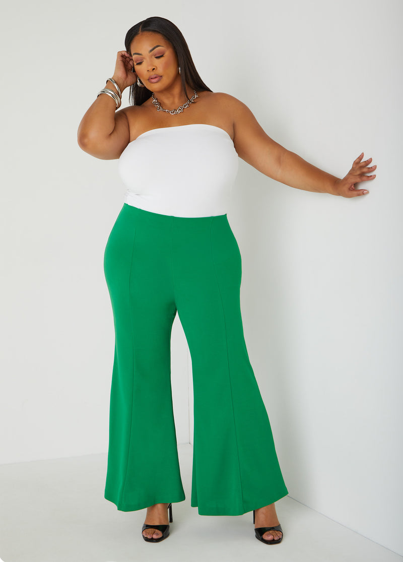 High Rise Flared Pants