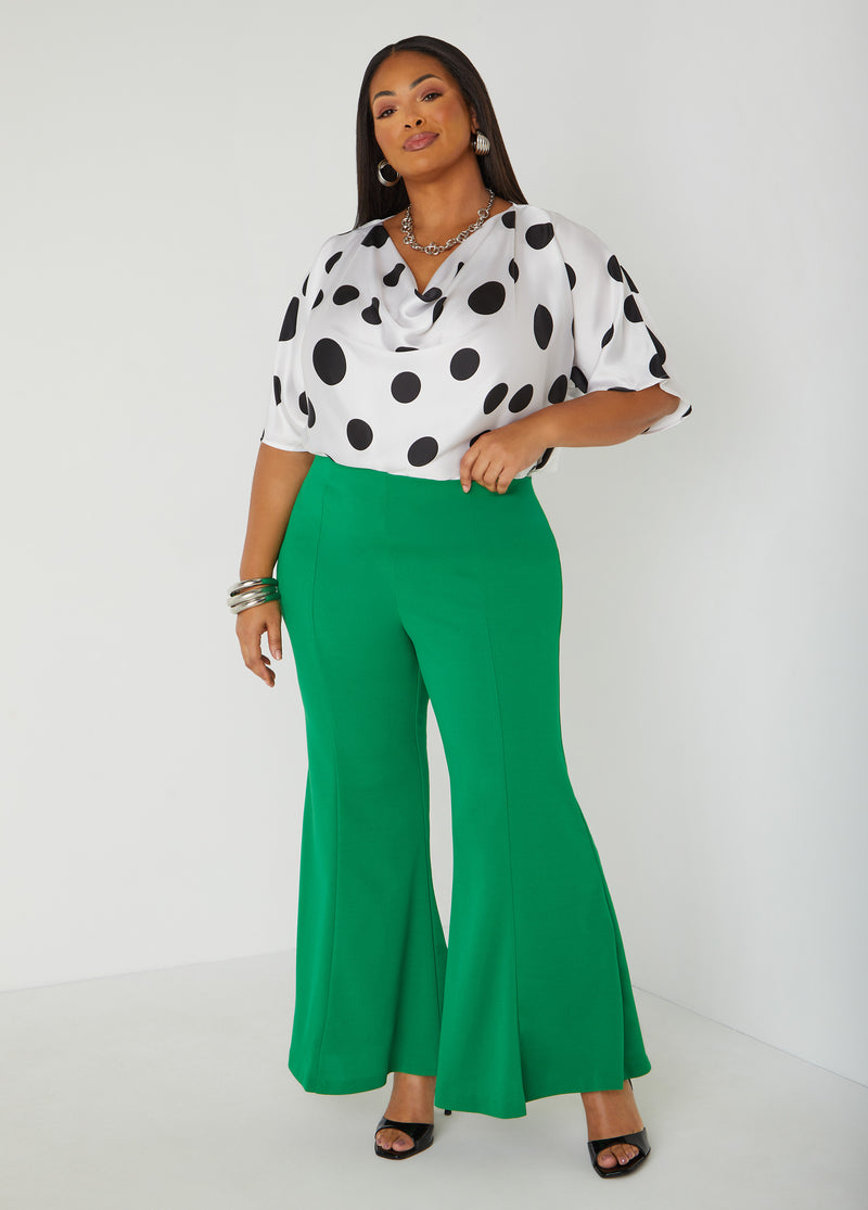 High Rise Flared Pants