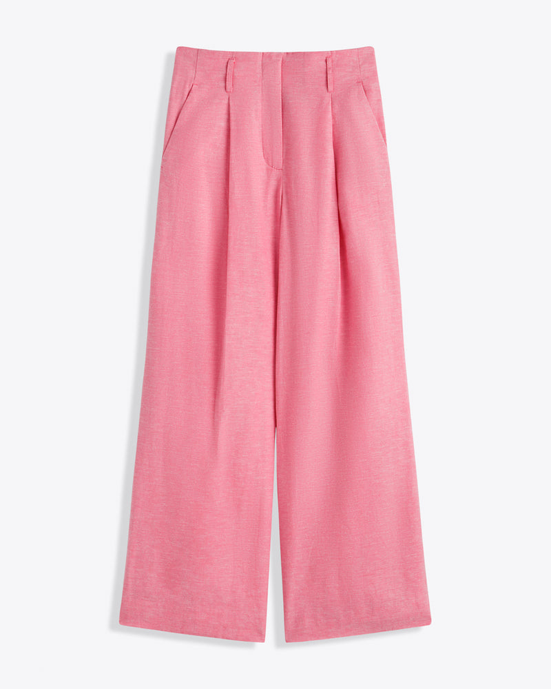 Linen Wide Leg Pants