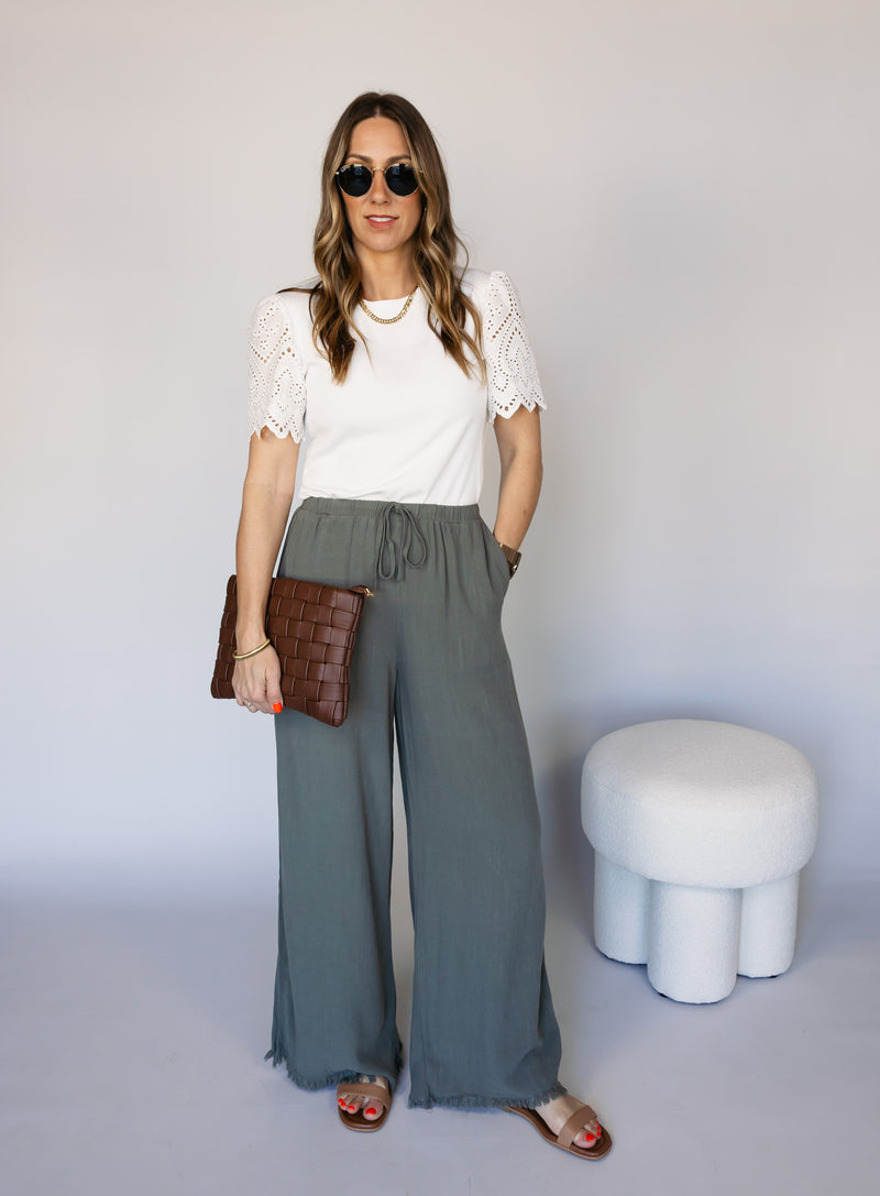 Elliot Linen Pants - Final Sale